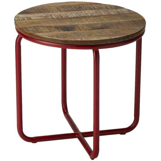 Industrial Chic Bunching Table by Butler Specialty Company in multi-color and industrial chic. Made from mango wood solids, iron in a modern style.