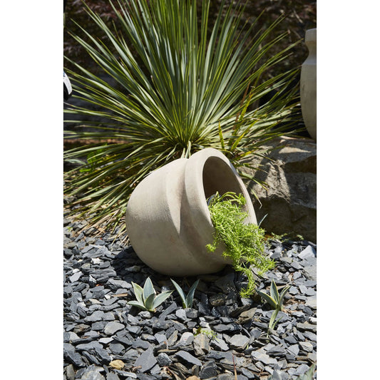 Balos Planter by Accent Decor in terracotta. Made from ceramic in a modern style.