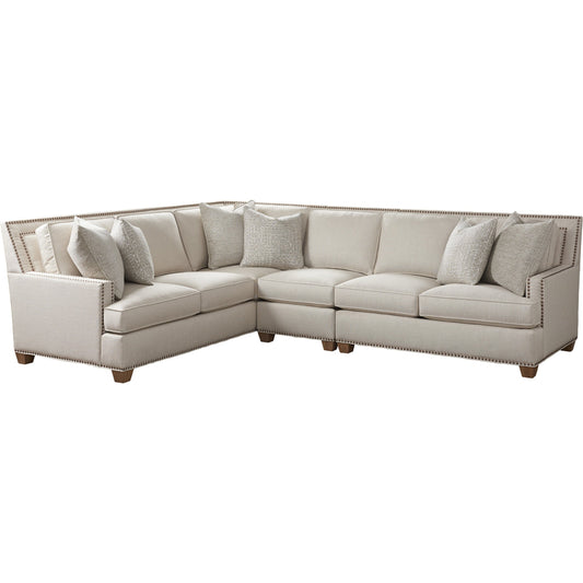Morgan Sectional by Lexington. Made from unique in a transitional style.