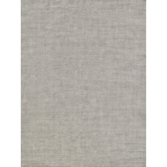 Duo Rug - Dark Gray, Silver by Exquisite Rugs in dark gray, silver. Made from wool, bamboo silk in a unique style.