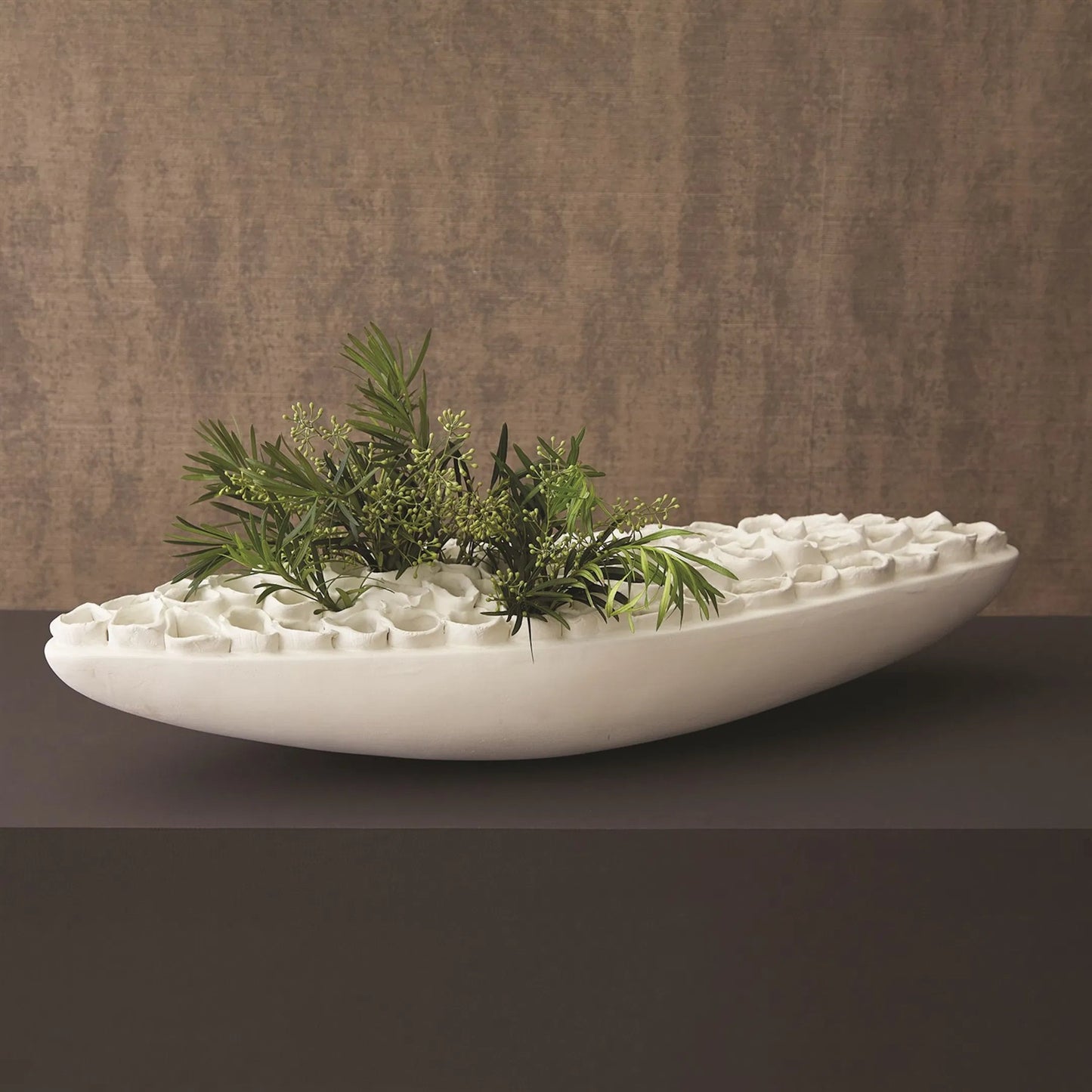 003 SR-701955 | Lifestyle | Reef Centerpiece by Global Views. Made from artistic ceramic in a coastal style.