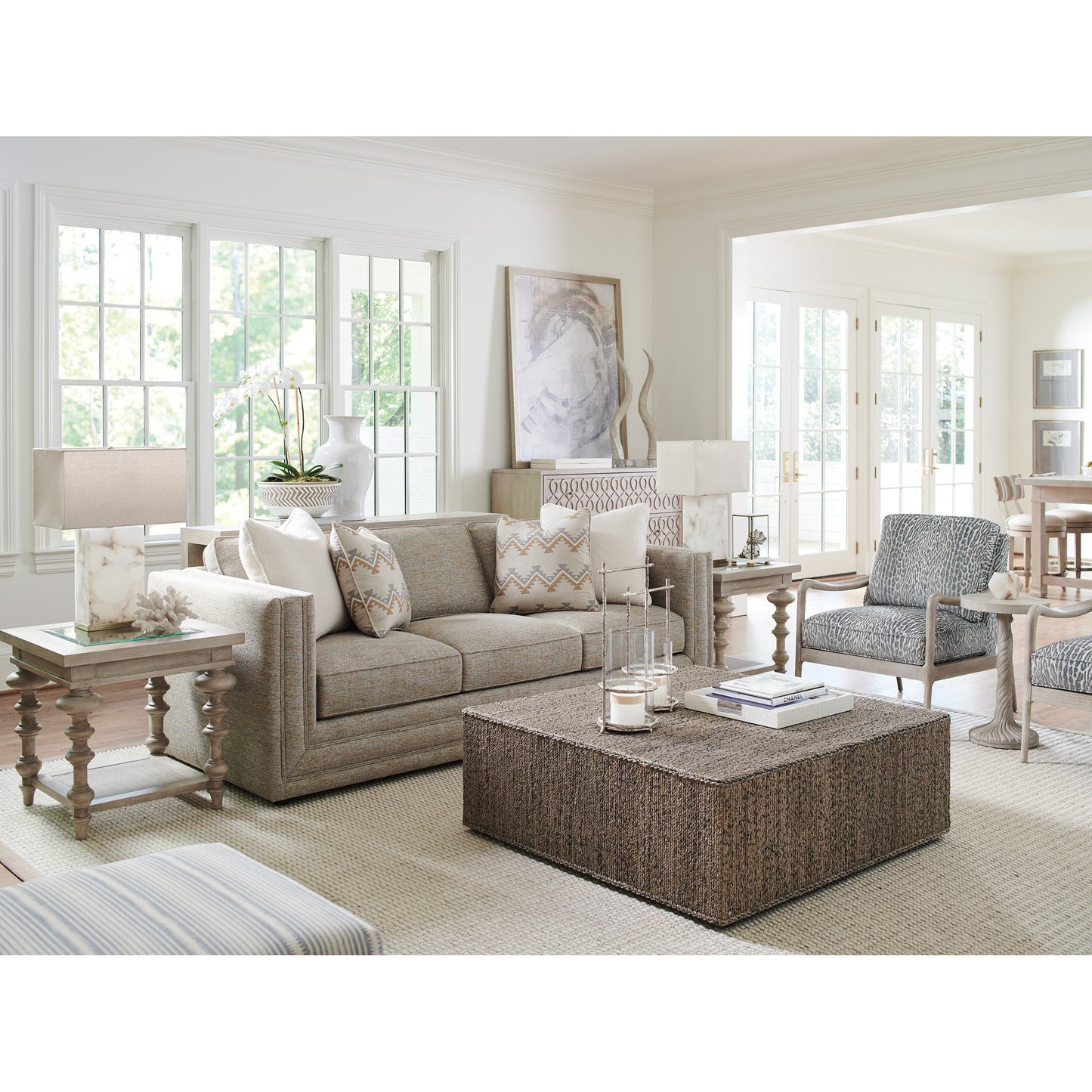 003 SR-834962 | Lifestyle | Mercer Sofa by Lexington. Made from unique in a transitional style.