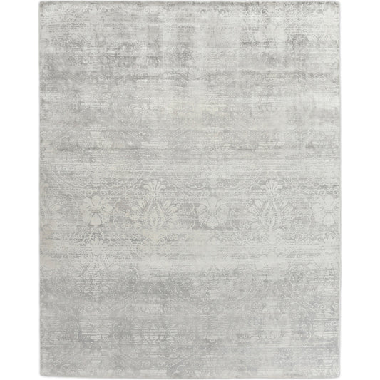 Koda 5186 Rug by Exquisite Rugs in blue, gray. Made from bamboo silk in a unique style.