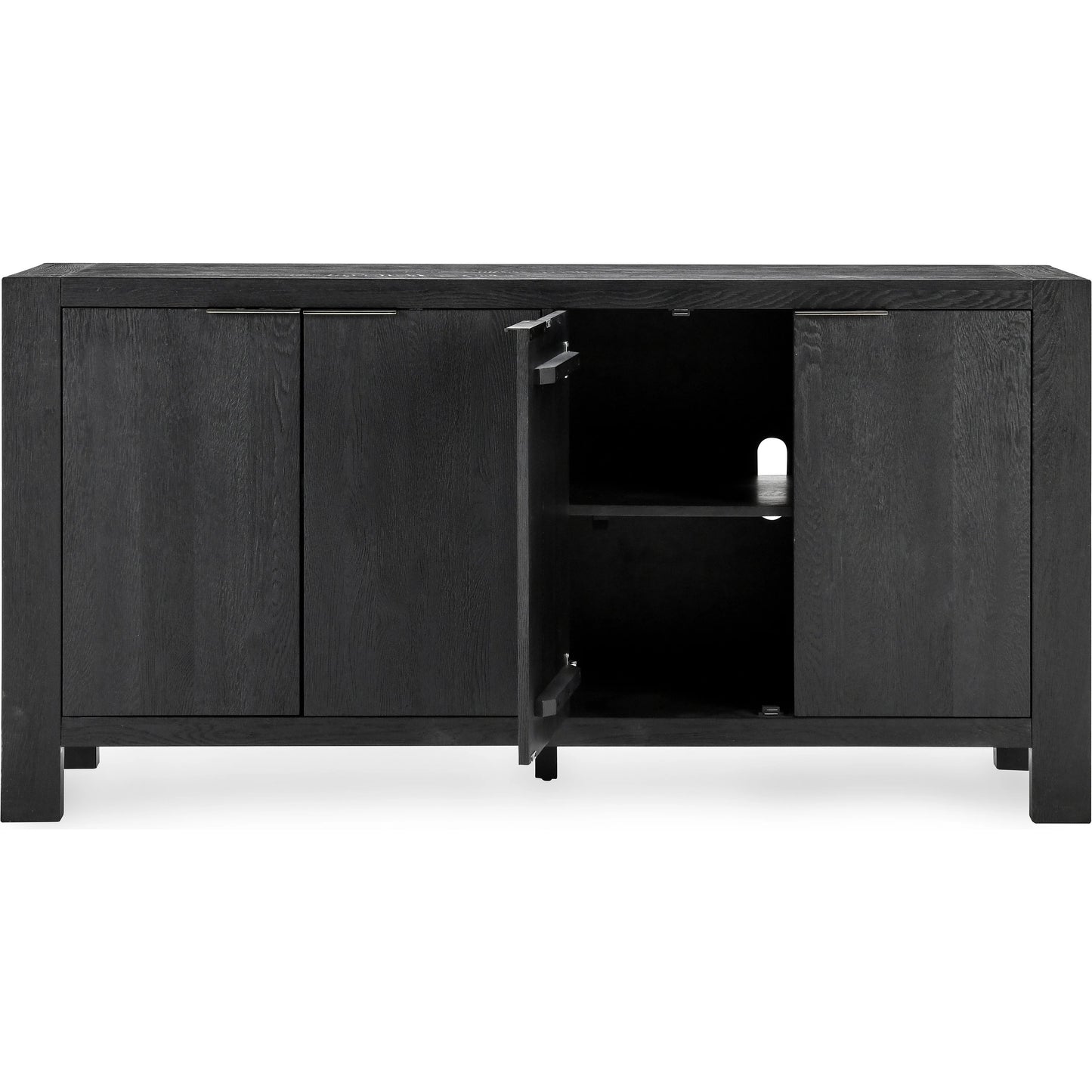 011 SI-2160299 | Additional Silo | Parsons Four Door Sideboard by Kosas Home. Made from oak wood in a modern style.