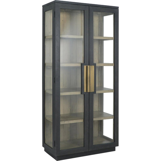 001 SI-2237275 | Primary Silo | Larson 82" Tall Cabinet by Classic Home in black. Made from unique in a modern style.