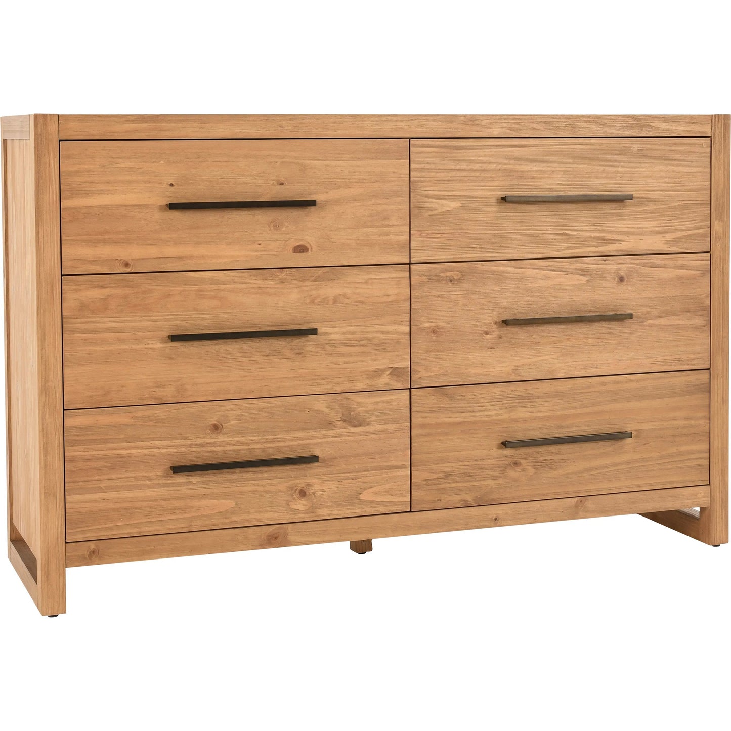 001 SI-2453396 | Primary Silo | Fenmore 6-Drawer Dresser by Kosas Home in natural. Made from pine wood in a transitional style.