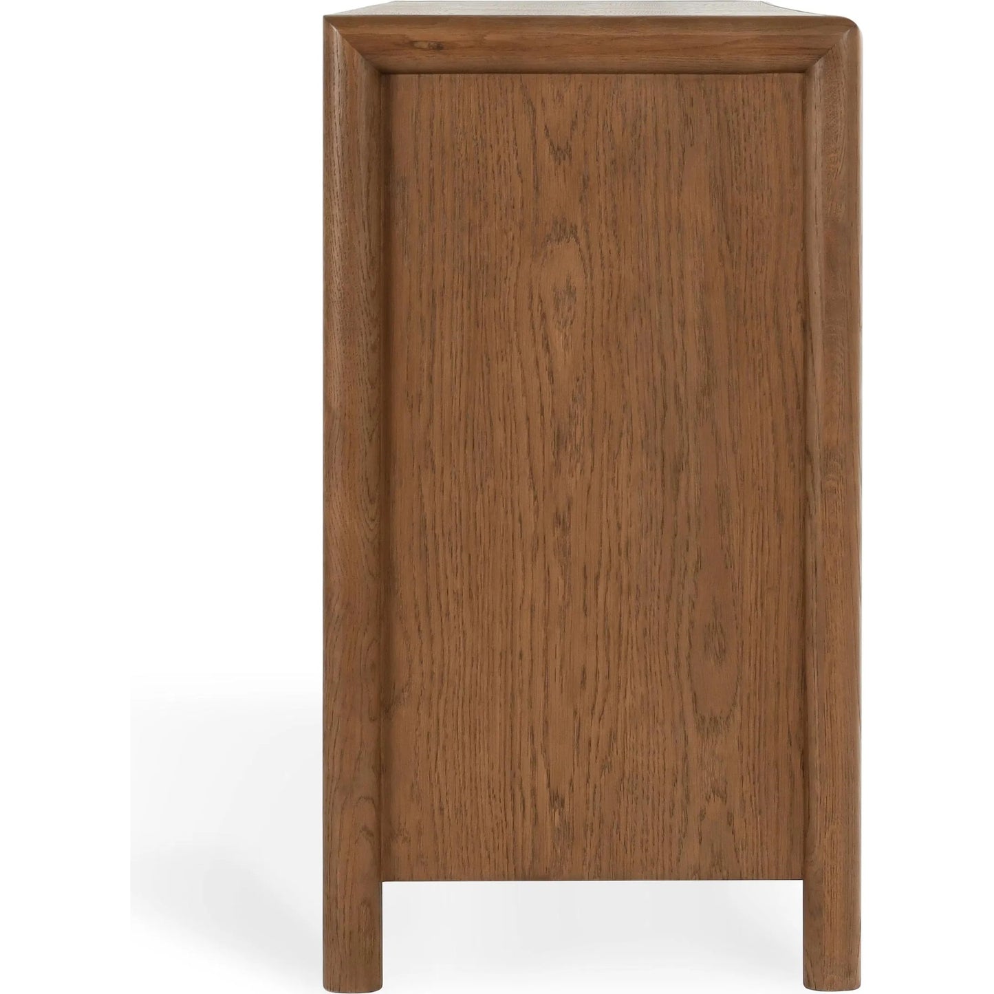 005 SI-2238849 | Additional Silo | Corda 6-Drawer Dresser by Classic Home in nut brown, natural. Made from oak wood, rope in a transitional style.