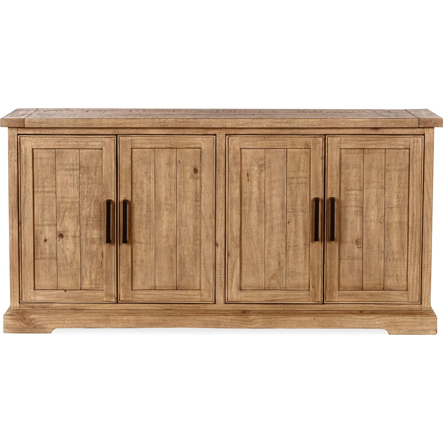 003 SI-2353727 | Additional Silo | Allegra 4-Door Reclaimed Pine Wood Buffet Sideboard by Kosas Home in natural. Made from reclaimed pine in a unique style.