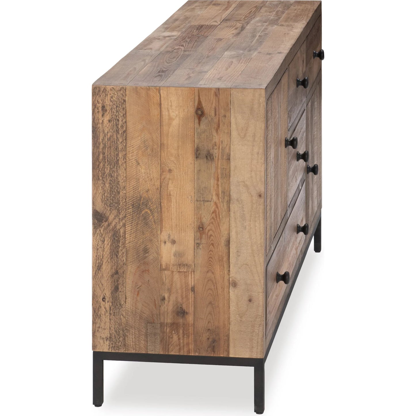 005 SI-2353728 | Additional Silo | Dita Reclaimed Pine Wood Sideboard Buffet by Kosas Home in natural. Made from reclaimed pine in a transitional style.