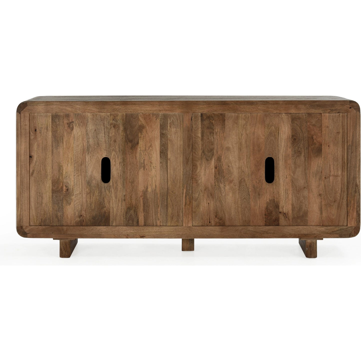 003 SI-2160304 | Additional Silo | Holmes Four Door Mango Wood Sideboard by Classic Home in brown. Made from mango wood in a modern style.