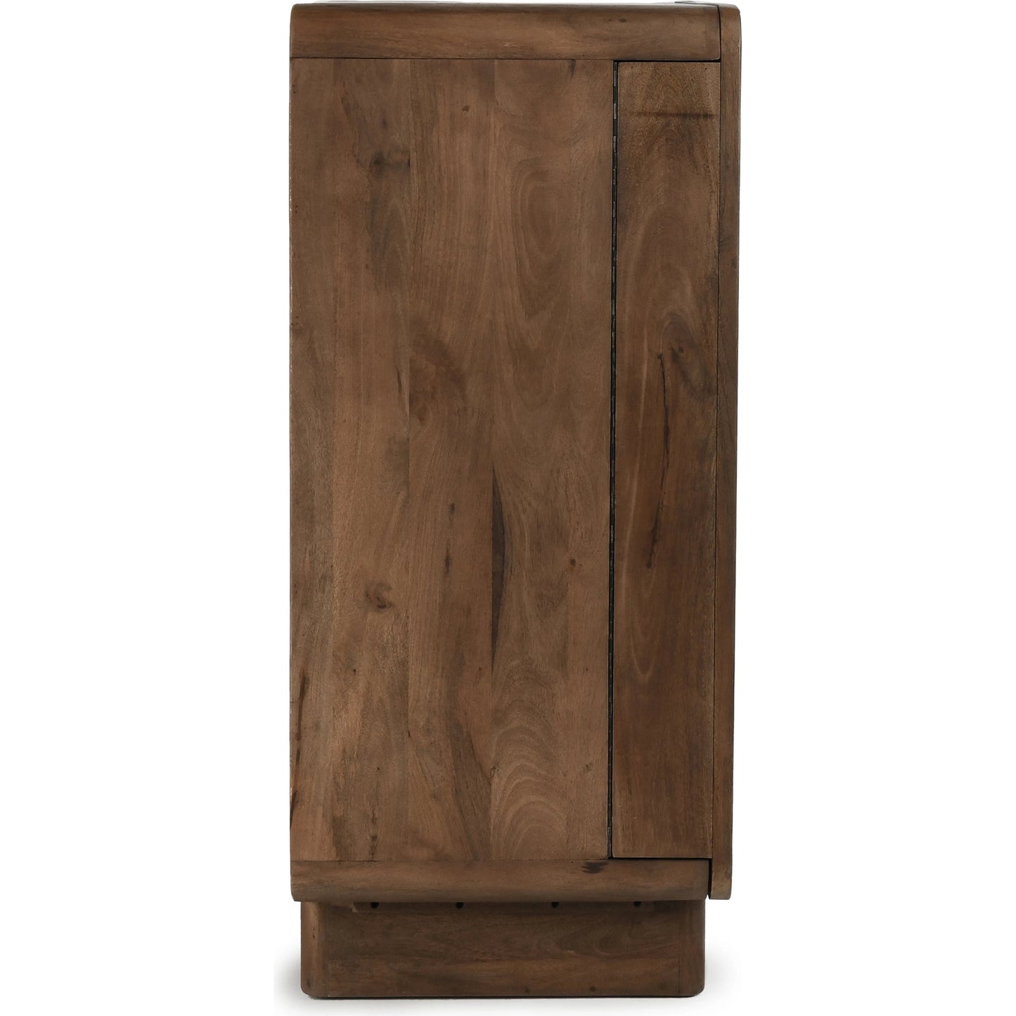 003 SI-2160305 | Additional Silo | Holmes Mango Wood Carved Bar Cabinet by Classic Home in brown. Made from mango wood in a modern style.