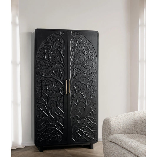 Albero Mango Wood Cabinet by Classic Home. Made from mango wood in a traditional style.