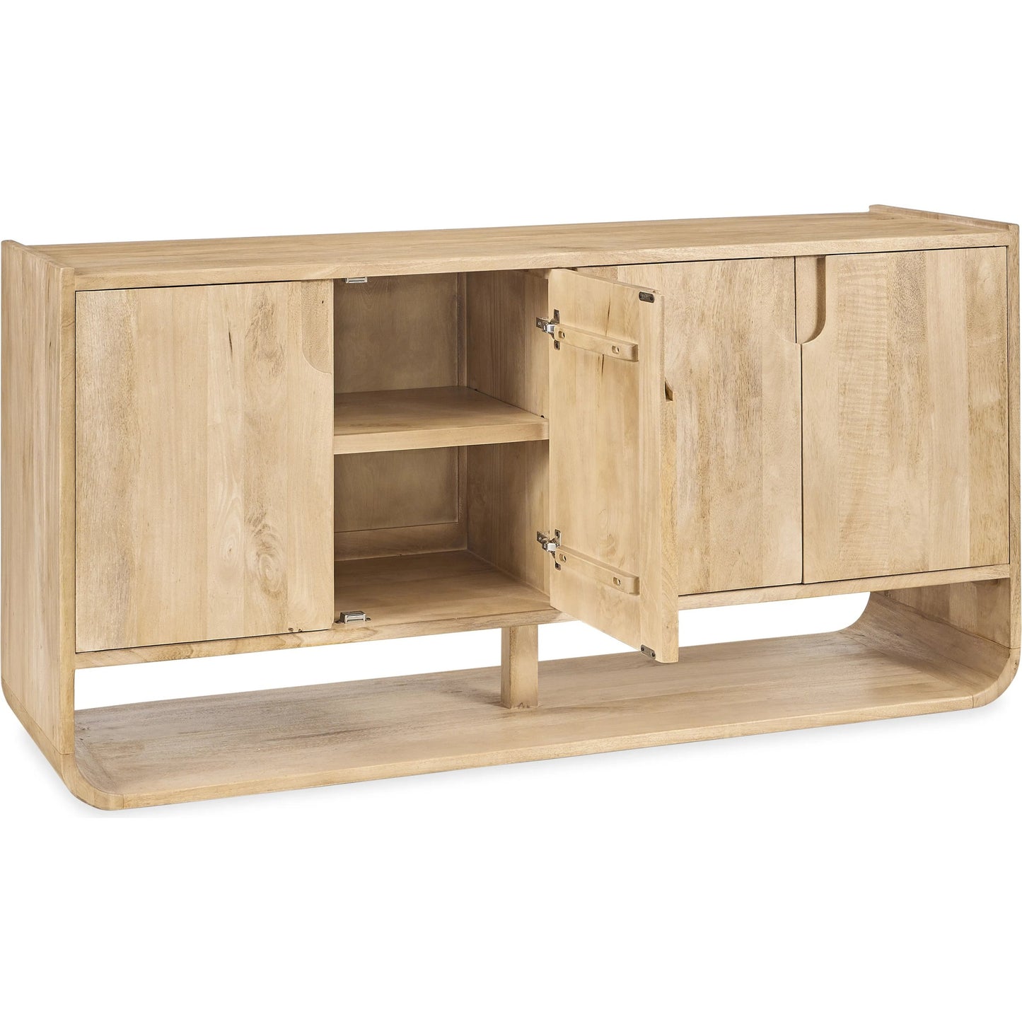 005 SI-2353738 | Additional Silo | Laguna Mango Wood Sideboard Buffet by Classic Home in natural. Made from mango wood in a unique style.