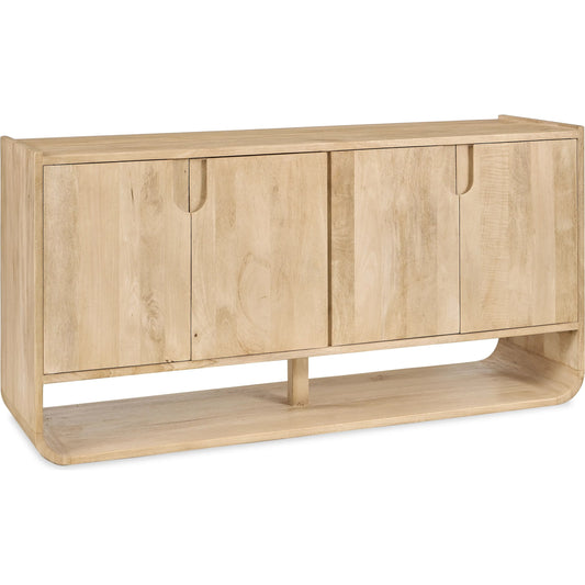 Laguna Mango Wood Sideboard Buffet by Classic Home in natural. Made from mango wood in a transitional style.