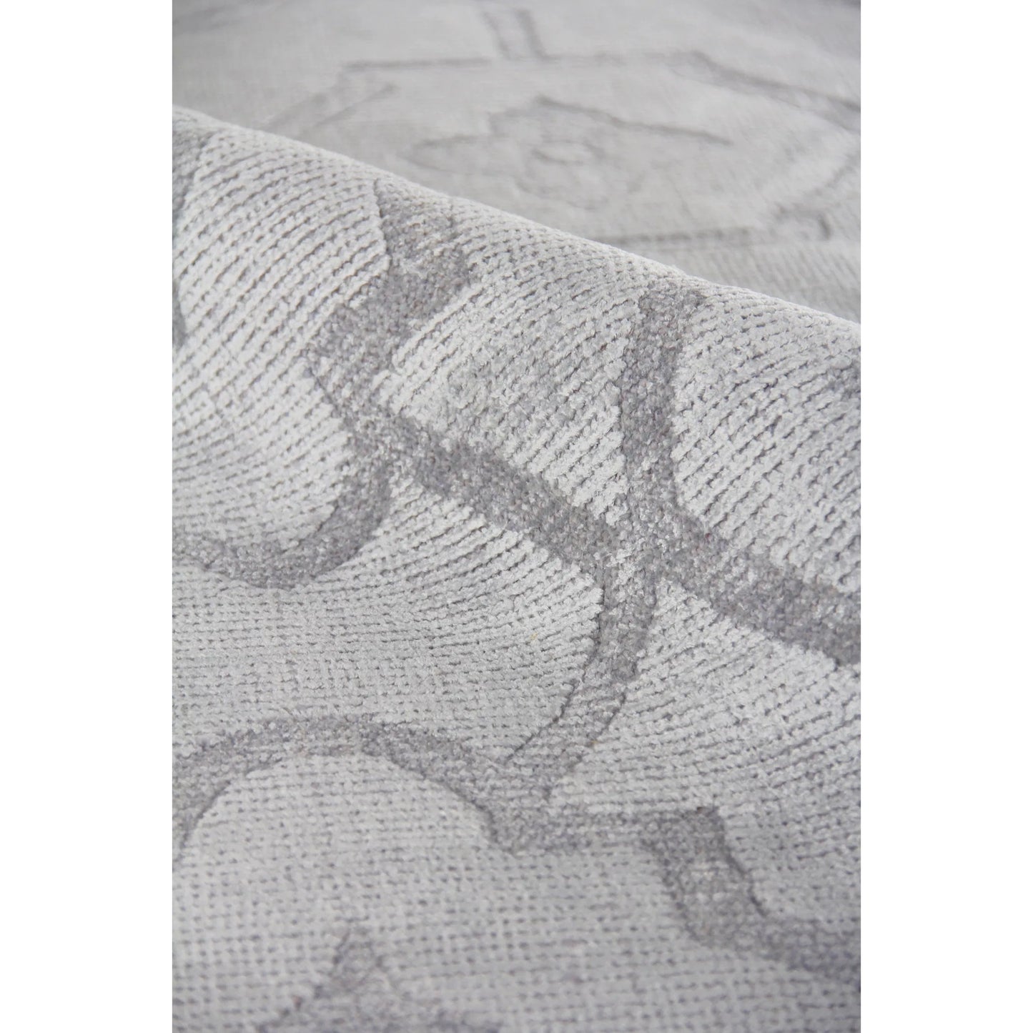 006 SI-2543081,SI-2543082,SI-2543083 | Lifestyle | Samara 5216 Rug by Exquisite Rugs in aqua. Made from bamboo silk in a unique style.