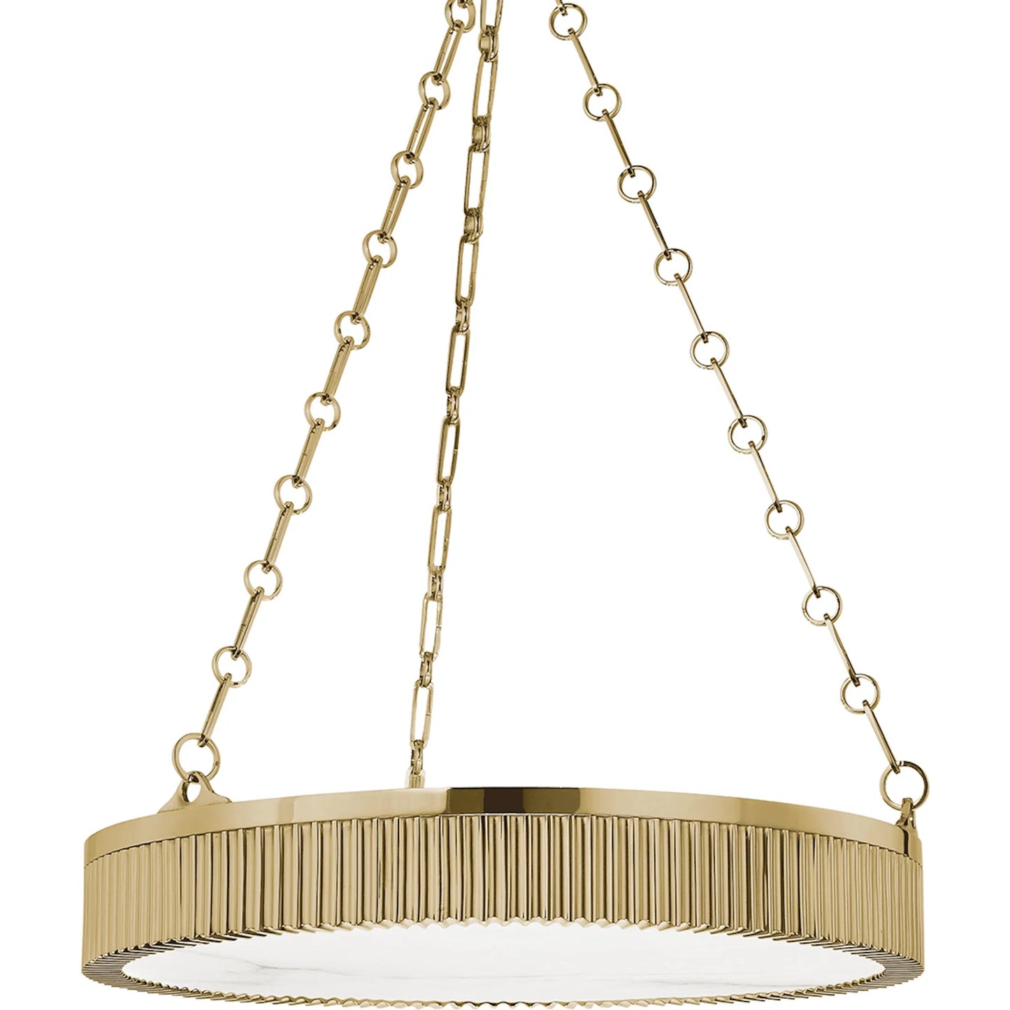 001 S-310772 | Primary Silo | Lynden 5 Light Chandelier by Hudson Valley. Made from brass in a modern style.