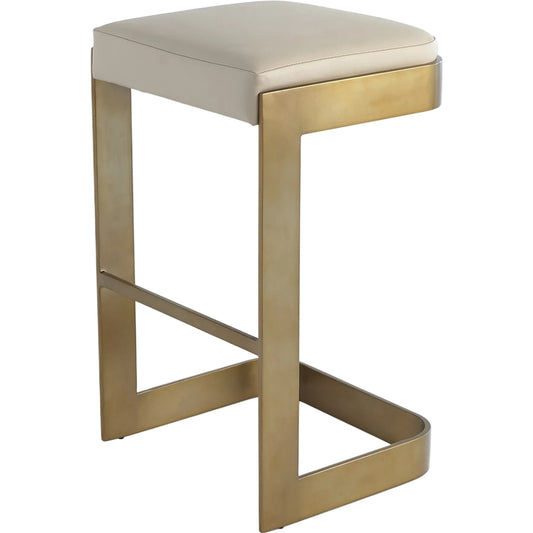 Regan High Bar Stool by Global Views. Made from mdf, steel in a modern style.