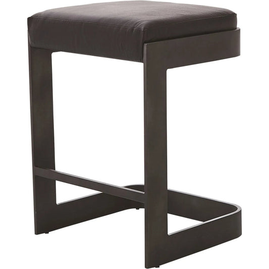 Regan High Bar Stool by Global Views. Made from mdf, steel in a modern style.