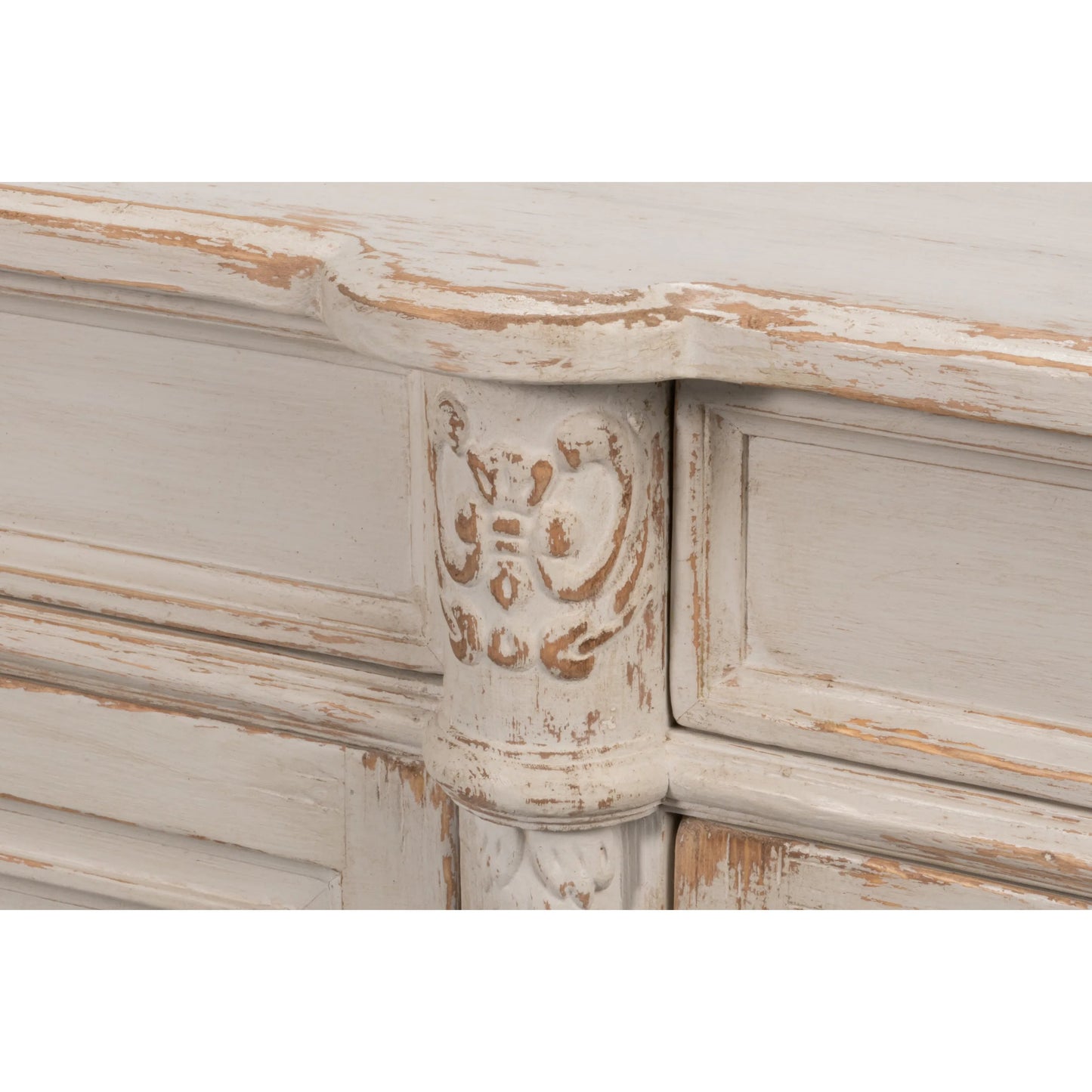007 SI-2462103 | Additional Silo | Lilac Sideboard by Sarreid Ltd. in white pine. Made from unique in a traditional style.