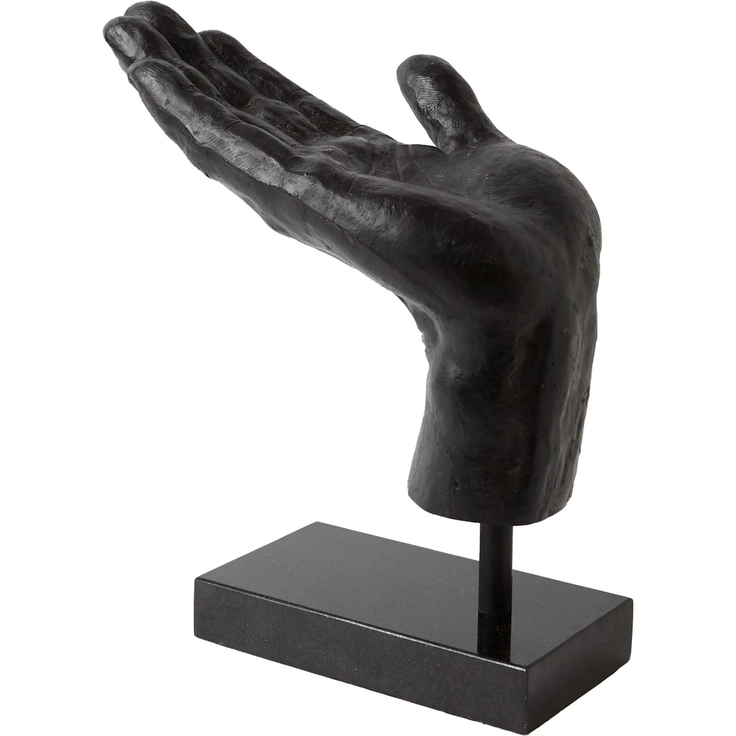 002 SR-701387 | Primary Silo | Open Hand Sculpture by Global Views in bronze. Made from cast iron in a eclectic & global style.