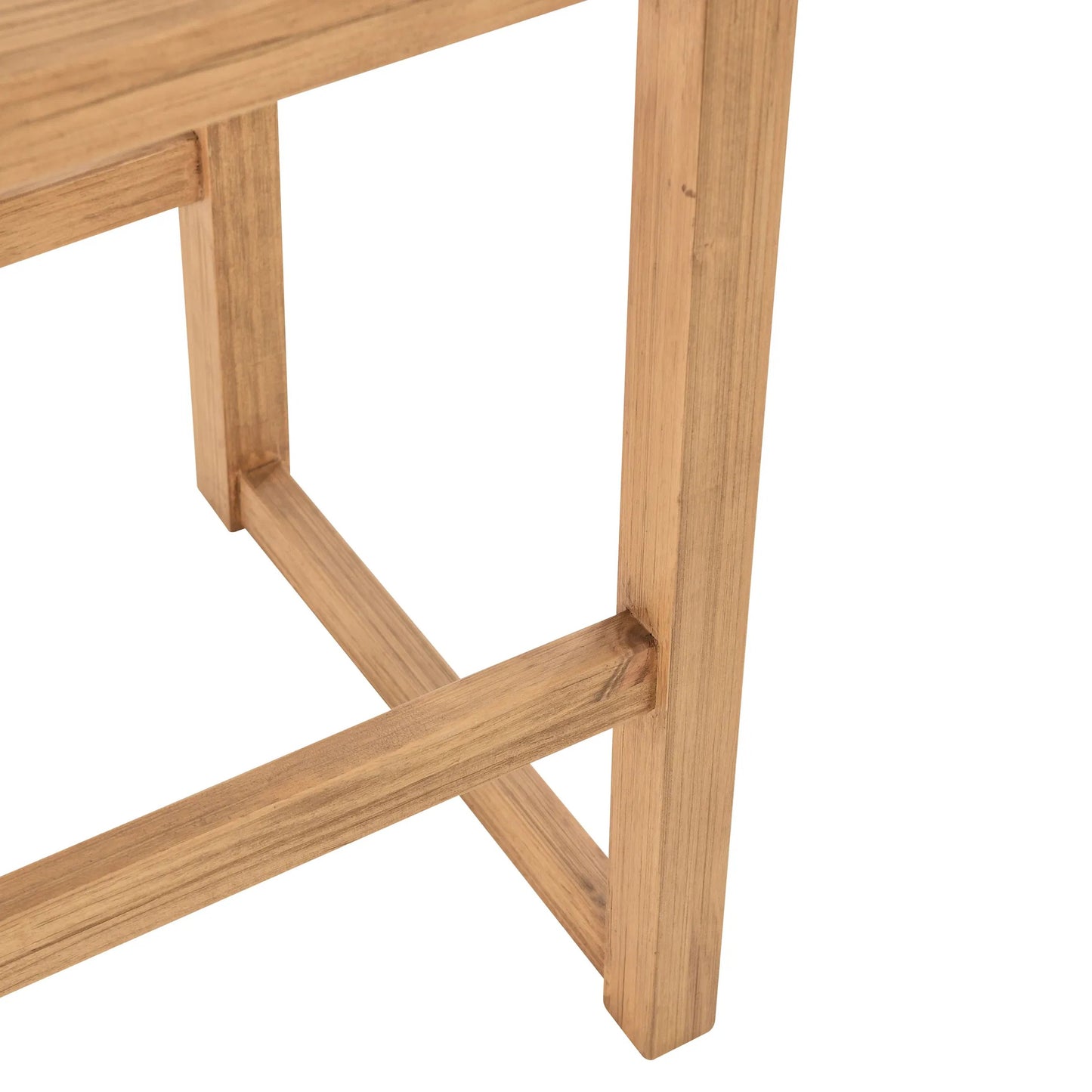 006 SI-2388531 | Closeup | Fenmore Counter Stool by Kosas Home in natural. Made from pine wood in a unique style.