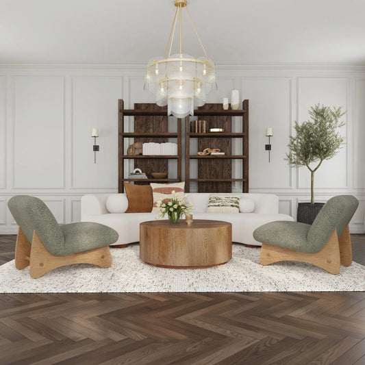 Concord Upholstered Fabric Sectional Sofa by Classic Home. Made from 95% polyester, 5% acrylic, rubberwood in a transitional style.