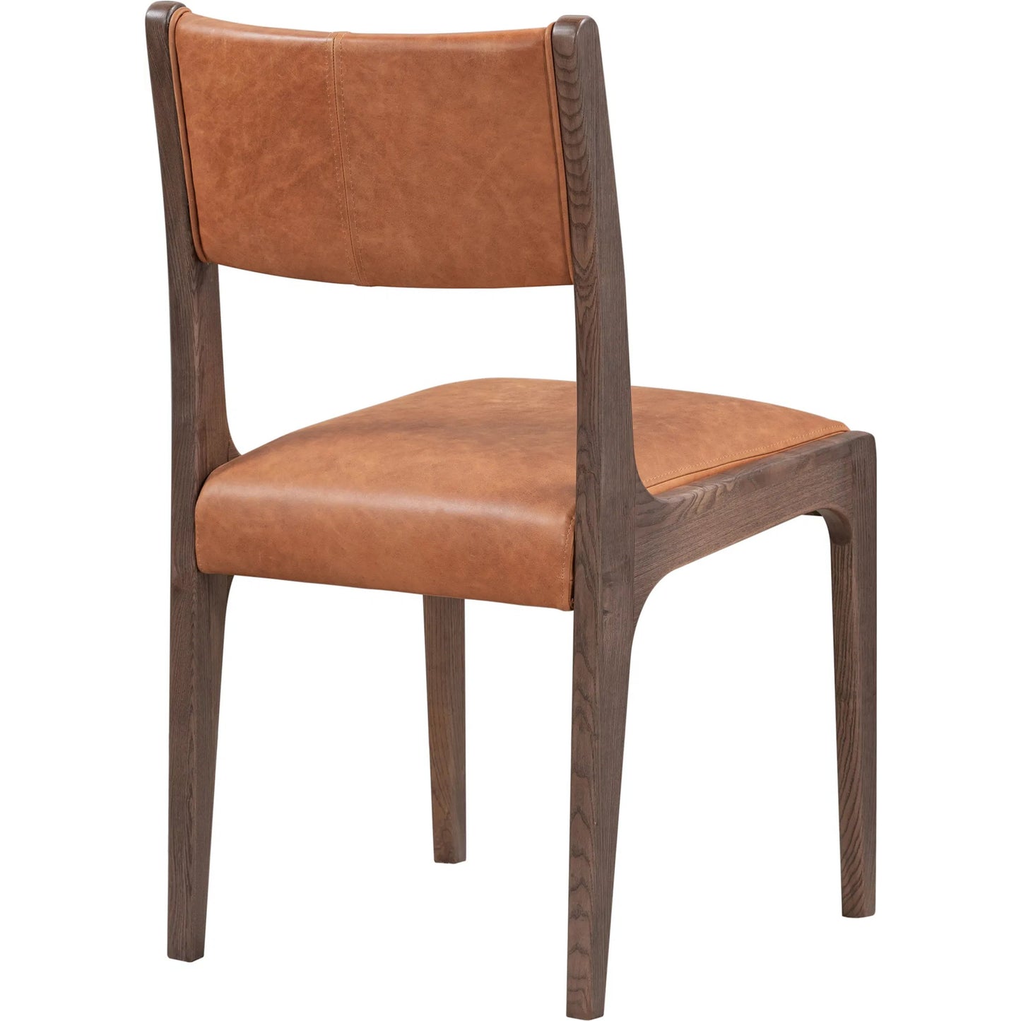 002 SI-2238889 | Additional Silo | Wayne Top Grain Leather Autumn Brown Dining Chair by Classic Home in brown. Made from top grain leather, ash wood in a traditional style.