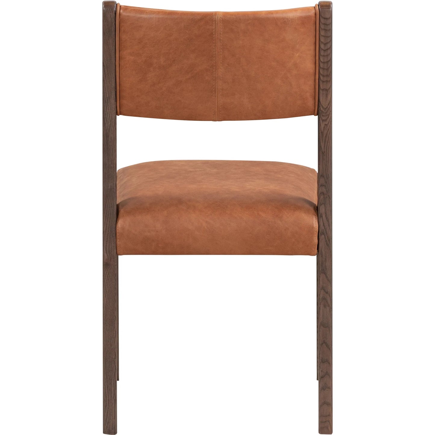 003 SI-2238889 | Additional Silo | Wayne Top Grain Leather Autumn Brown Dining Chair by Classic Home in brown. Made from top grain leather, ash wood in a traditional style.