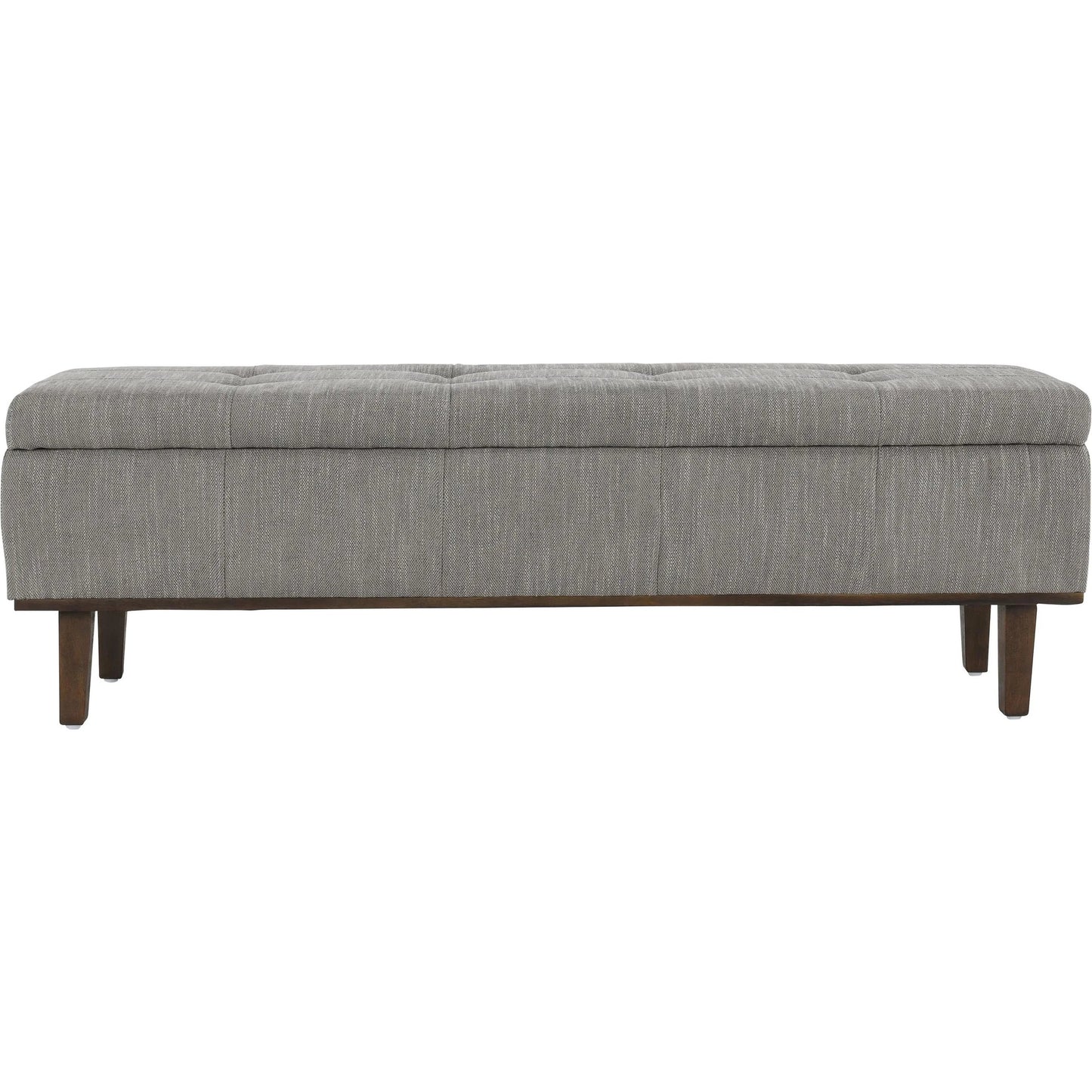 006 SI-2007503 | Additional Silo | Louise Tufted Storage Bench by Kosas Home. Made from rubber wood, polyester in a modern style.
