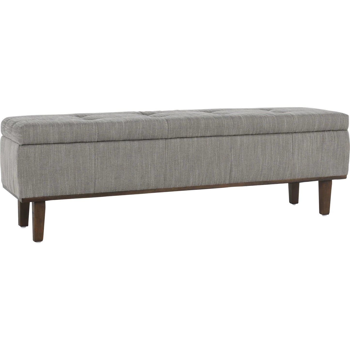 002 SI-2007503 | Primary Silo | Louise Tufted Storage Bench by Kosas Home. Made from rubber wood, polyester in a modern style.