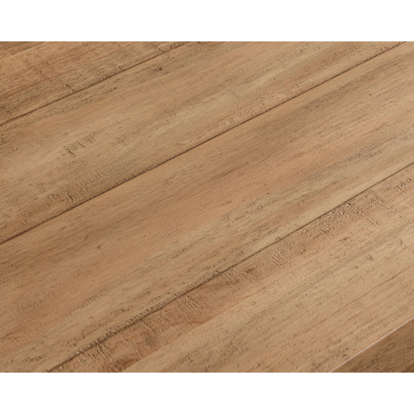 008 SI-2259099 | Closeup | Allegra Reclaimed Pine Wood Bench by Kosas Home in natural. Made from reclaimed pine in a unique style.