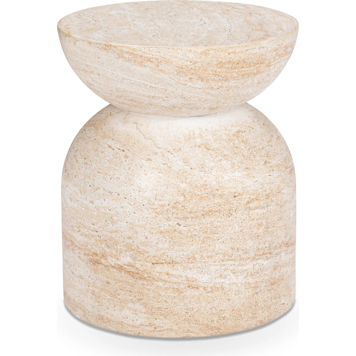 002 SI-2353743 | Additional Silo | Ridgewood Concrete Outdoor Stool by Classic Home. Made from glass fiber reinforced concrete in a transitional style.