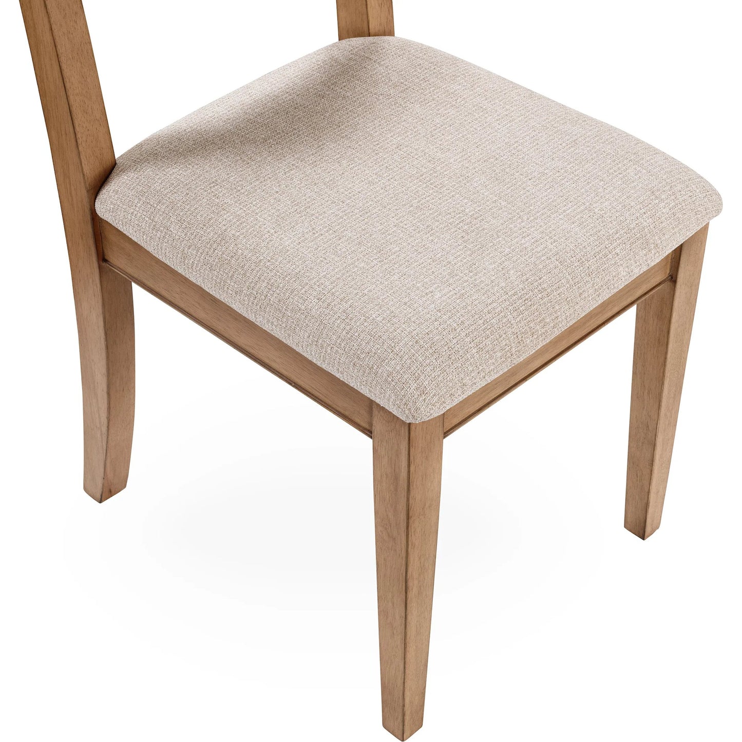 014 SI-2353746 | Closeup | Allegra Reclaimed Pine Wood Dining Chairs (Set of 2) by Kosas Home in natural. Made from reclaimed pine in a unique style.