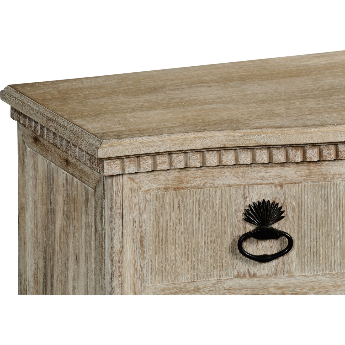 004 SR-846570 | Additional Silo | William Yeoward Bickerton 3 Drawer Dresser by Jonathan Charles in white and washed acacia. Made from acacia in a cottage & farmhouse style.