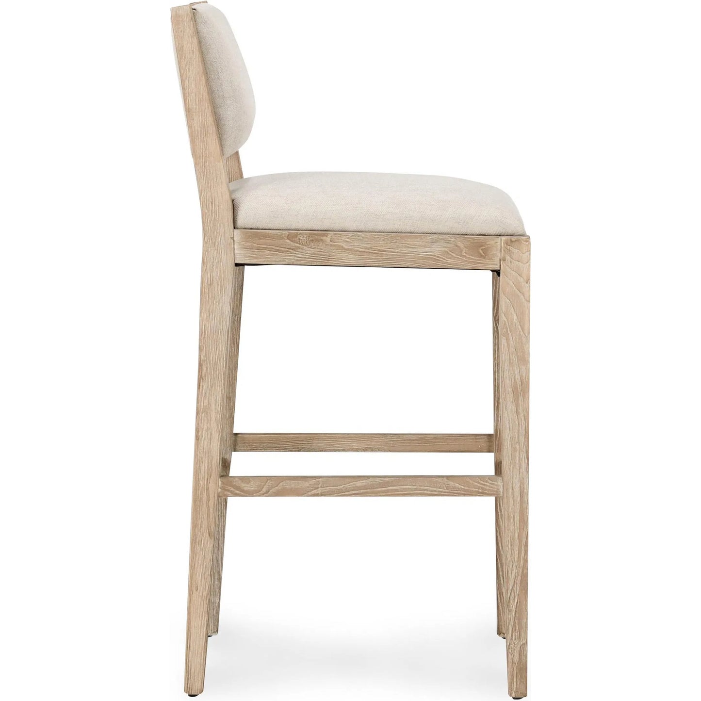 004 SI-2238922 | Additional Silo | Beck 30" Solid Wood Bar Stool by Classic Home in sand. Made from 100% polyester, rubberwood in a transitional style.