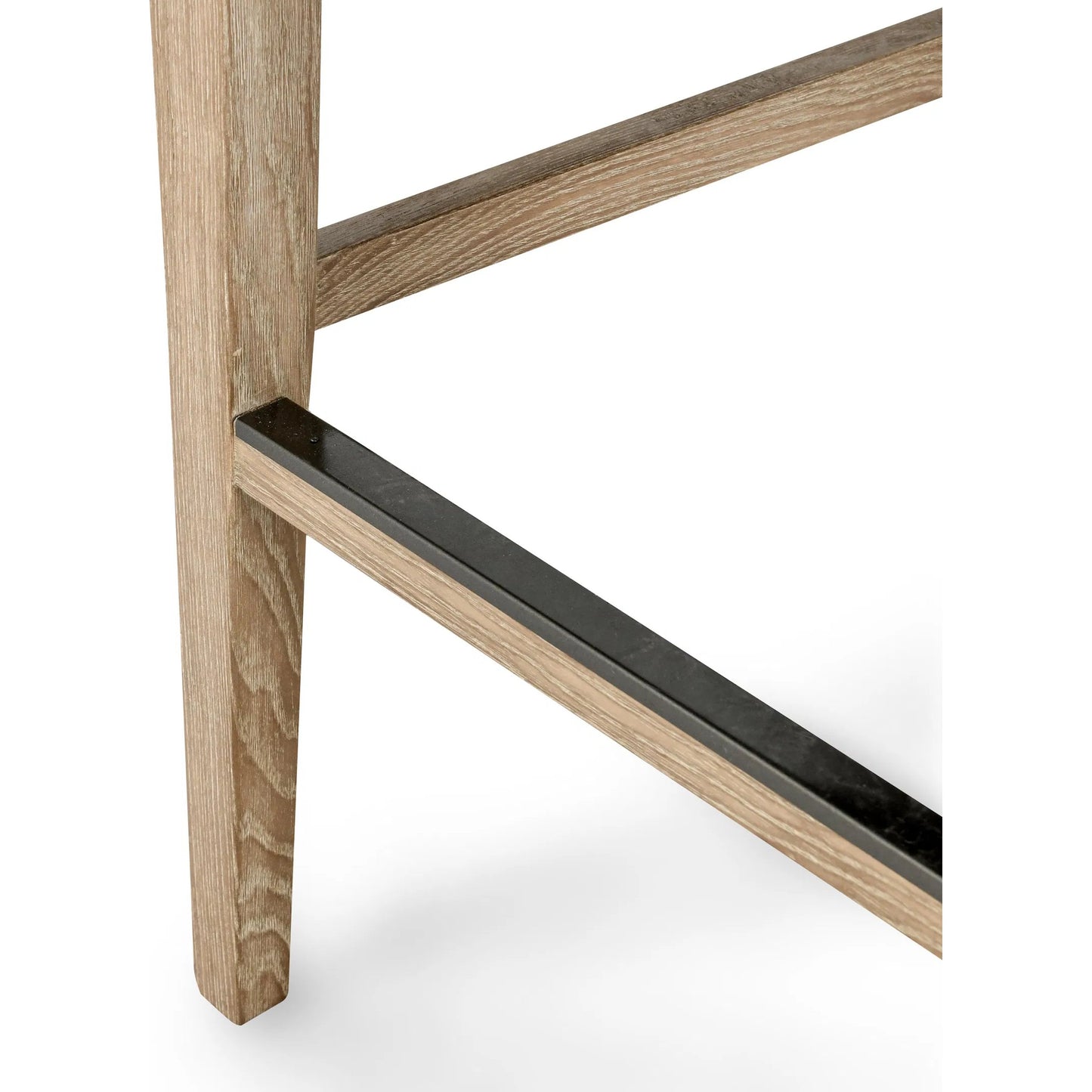 005 SI-2238922 | Closeup | Beck 30" Solid Wood Bar Stool by Classic Home in sand. Made from 100% polyester, rubberwood in a transitional style.