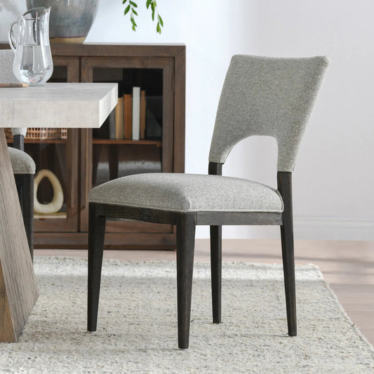Mitchel Upholstered Fabric Dining Chair (Set of 2) by Classic Home. Made from unique in a transitional style.