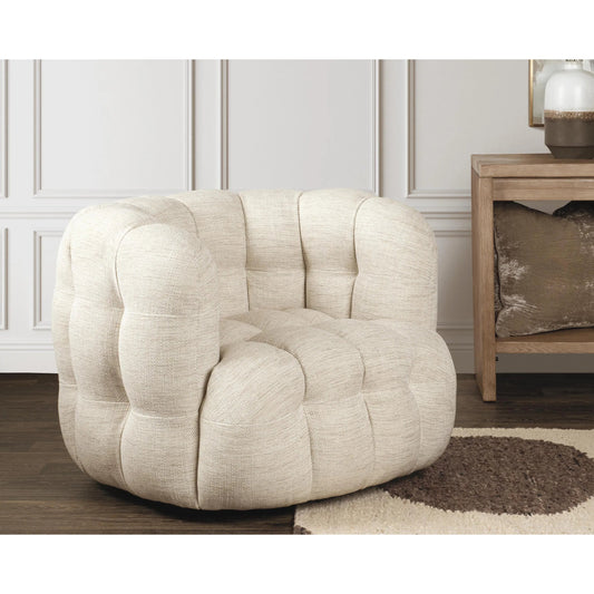 Walter Upholstered Swivel Accent Chair by Classic Home. Made from unique in a transitional style.