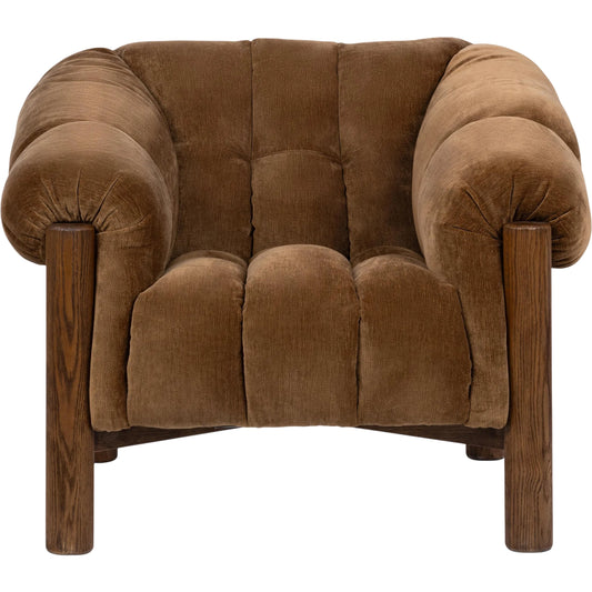 002 SI-2518870 | Primary Silo | Sansa Accent Chair by Classic Home. Made from 100% polyester, oak wood in a eclectic & global style.