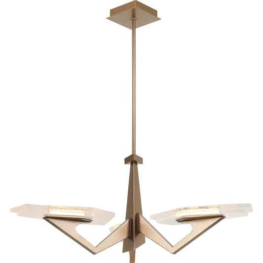 000 SI-2536971 | Primary Silo | Down the Wrong Path 3 Light Pendant by Varaluz. Made from steel in a unique style.