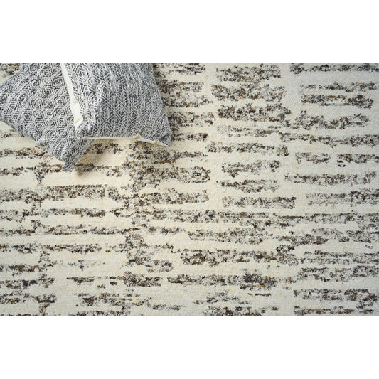 Tahoe 5316 Rug by Exquisite Rugs in brown, taupe, ivory. Made from wool in a unique style.