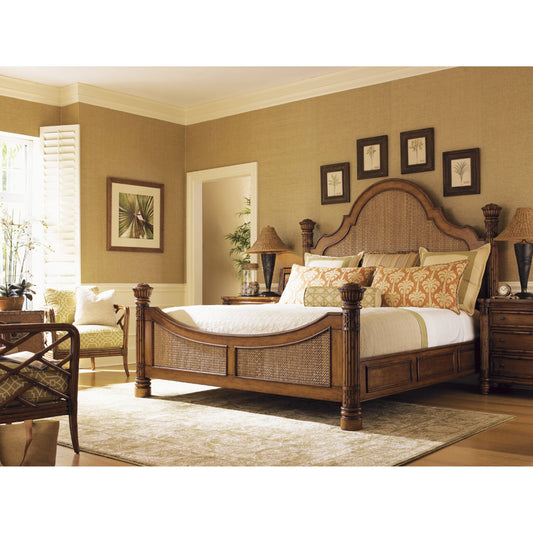 Round Hill Bed by Tommy Bahama Home. Made from unique in a traditional style.
