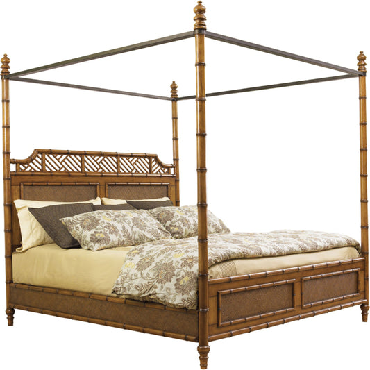 001 SR-836556,SR-836557,SR-836558 | Primary Silo | West Indies Bed by Tommy Bahama Home in plantation. Made from unique in a coastal style.