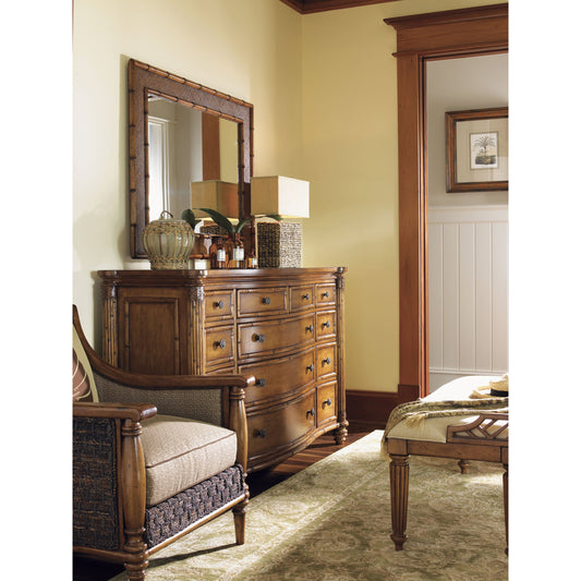 Palm Grove Mirror by Tommy Bahama Home. Made from unique in a coastal style.