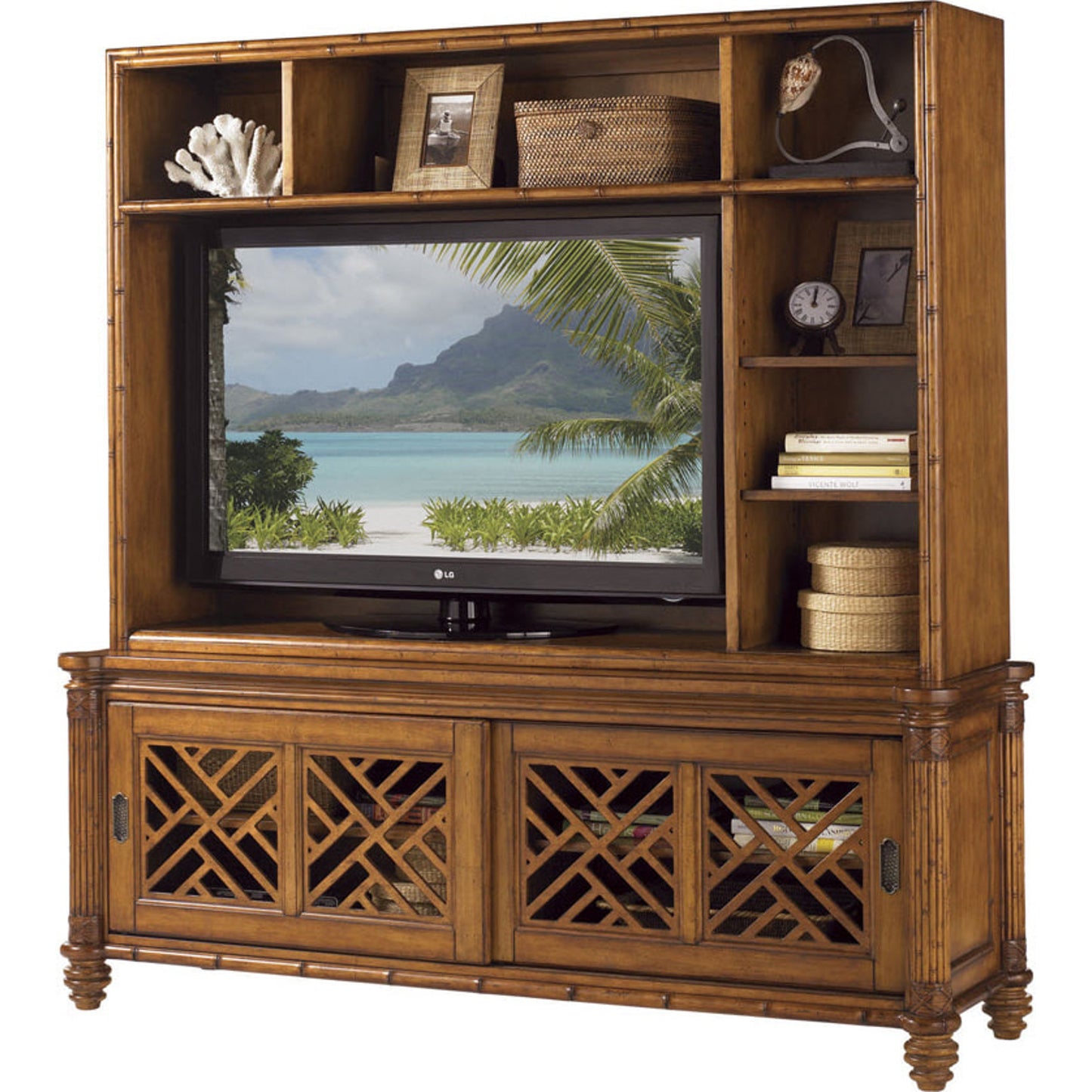 002 SR-836292 | Additional Silo | Nevis Media Console by Tommy Bahama Home. Made from unique in a traditional style.