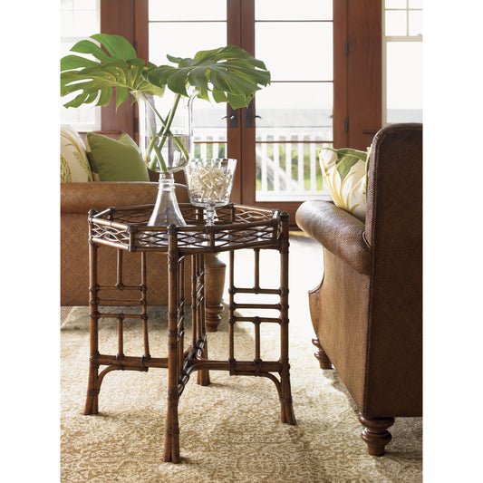 Key Largo End Table by Tommy Bahama Home. Made from unique in a coastal style.