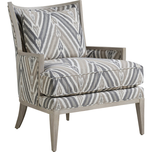 Atwood Chair by Lexington in beige. Made from unique in a transitional style.