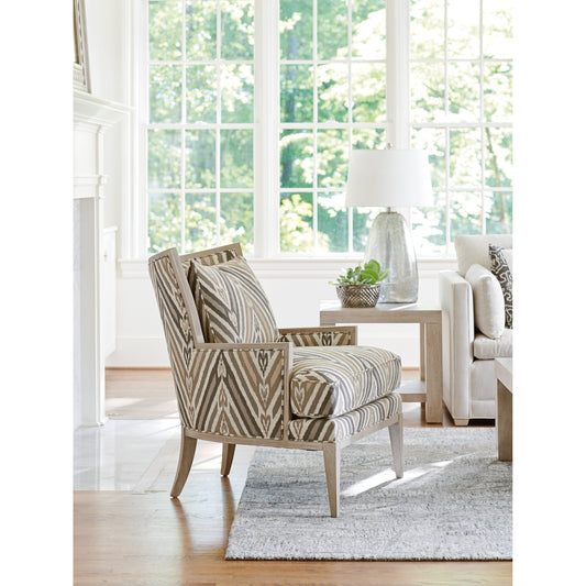 Atwood Chair by Lexington in beige. Made from unique in a transitional style.