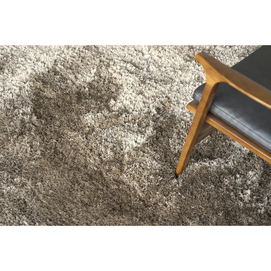 Sumo Shag 5342 Rug by Exquisite Rugs in taupe. Made from polyester, microfiber in a unique style.