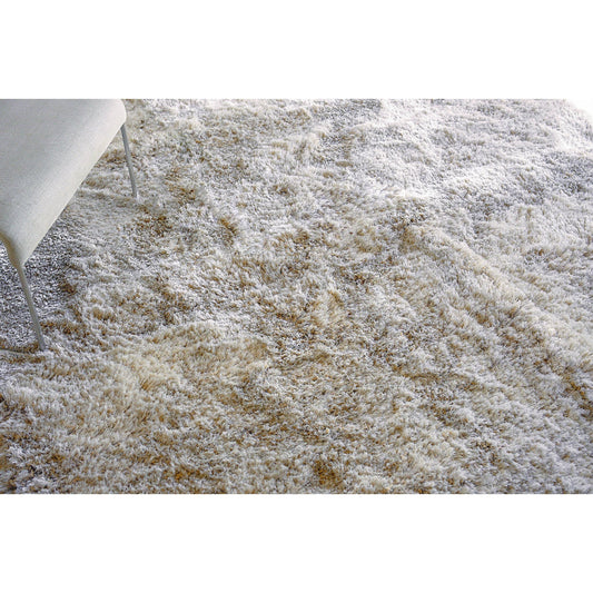 Sumo Shag 5343 Rug by Exquisite Rugs in beige. Made from polyester, microfiber in a unique style.